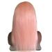 Shop Malaysian Human Hair Lace Front Wigs - Silky Straight 14 Inch with Baby Hair in Nude Pink for Women - Buy Online on GoSupps.com