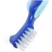Shop Hapinary 4-Piece Portable Prosthesis Cleaning Travel Toothbrush Set | Ideal for False Teeth & Denture Care - Buy Online on GoSupps.com