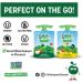 GoGo squeeZ Fruit Sauce Variety Pack Apple Banana No Sugar Added. 90g per pouch Pack of 12 - Buy Online on GoSupps.com