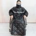 Wheelchair Warmer Cover Blanket Waterproof Windproof Full Body Warm Blanket Comfortable Wheelchair Cover with Sleeves for Any