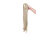 55 cm Curly Clip-In Ponytail Extensions | Wavy Synthetic Hair for Women Ash Blonde Mix & Bleach Blonde - Buy Online on GoSupps.com