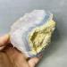 Natural Crystal Rough Natural Gemstone Blue Lace Agate Amethyst Crystal Cluster Blue Chalcedony Specimen Reiki Rock Crystal with Stone - (Color: Weight 575g 110mm) - Buy Online on GoSupps.com