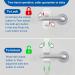 Improved Childproof Door Lever Lock (2 Pack) Tinabless Prevents Toddlers From Opening Doors Durable ABS with 3M Adhesive Backing Simple Install No Tools Needed (White 2) White Door Lever Locks - Buy Online on GoSupps.com