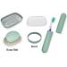 Kiasona Travel Pack: Toothbrush Case & Leakproof Soap Holder - Green - Buy Online on GoSupps.com