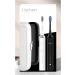 Areas Electric Toothbrush Double Pack - 2 Handpieces 2 Travel Cases 5 Modes & 10 Replacement Heads (White & Black) - International Shipping Available - Buy Online on GoSupps.com