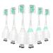 Replacement Toothbrush Heads Compatible with All Philips Sonicare Screw-on E-Series Electric Rechargeable Toothbrush, Precision Clean Toothbrush Heads Refills, 6 Pack