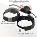 Buy 3D Memory Cotton Sleep Eye Masks - Breathable Light Blocking with Unique Nose Pad & Elastic Band - Perfect for Travel & Rest - Buy Online on GoSupps.com