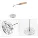 Zerodeko Youdunzi Mold Candy Molds Oil Frying Mold Home Funnel Cake Mix Rose Garland Bunuelera Gummy Snacks Kitchen Baking Round Griddle Pancake Griddle Fried Aluminum Alloy Wooden Handle 27x13.5cm Silver - Buy Online on GoSupps.com