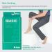 Juzo 4700 Compression Socks 15-20 mmHg - Black Casual Support Socks for Men & Women - International Shipping Available - Buy Online on GoSupps.com