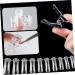 IWOWHERO 1 Set Nail Extension Set Nail Molds Nail Files Clips False Nail Tips Fake Nail Tips Picker Fake Fingernails Nails Gel Nail Kits Manicure Extension Mold Plastic Selector Acrylic - Buy Online on GoSupps.com