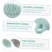 Healeved 6 Pcs Silicone Shampoo Massage Brush Set - Scalp Massager & Body Scrubber for Babies and Men - Buy Online on GoSupps.com