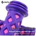 SAPLIZE Kids Bike Handlebar Grips - Shorter Length for Girls and Boys Bikes - Soft and Comfortable Purple Grips with Streamers - Buy Online on GoSupps.com