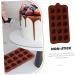 ABOOFAN 2pcs Chocolate Molds Chocolate Bars Silicone Chocolate Silicone Candy DIY Baking Kids Ice Cream Playset Cookie Baking Form Fondant Baking Cake Kids Suit Child Chocolate Stick Crown 21.00X10.50X2.00CM As Shown - Buy Online on GoSupps.com
