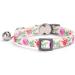 Moonpet Personalized Cat Collar with Name & Phone Number | Safe Heart Rose Design with Bell - Buy Online on GoSupps.com