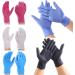 BUSOTH Gloves Black Powder Free Rubber Gloves Cleaner Dishwashing Gloves Large 2 - Buy Online on GoSupps.com