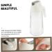 Ciieeo Glass Oiler Ketchup Dispenser Condiment Container Salad Dressing Dispenser Oil Dispenser Bottle for Kitchen Vinegar Glass Bottle Sauce Cruet Bottle Pp Accessories Automatic White 11X8.5X20.5CM White - Buy Online on GoSupps.com