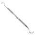 Dental Plaque Remover Tool for Teeth Cleaning - Tooth Scraper for Plaque and Tartar Remover Tool - Dentist's Stainless Steel Dental Scaler Scraper Pick