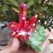 150g Crystal Cluster Natural Reiki Angel Quartz Cluster Green and Red Titanium Cluster Reiki Stones - Buy Online on GoSupps.com