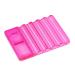 cdar Pen Holder Exquisite Long Lasting Portable Nail Brush Pen Holder Compatible with Women Pink