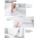 Child Safety Toilet Lock - Gapless Design, Baby Proof with 2 Extra Strong 3M Adhesives, Easy Installation, White - 1 Pack - Buy Online on GoSupps.com