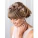 IYOU Bridal Wedding Hair Vine Purple Flower Copper Wire Headband Bridesmaid Guest Hair Accessories for Women - Buy Online on GoSupps.com