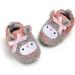 LACOFIA Baby Anti-Slip Soft Sole Winter Booties - 3-6 Months | Pink Owl Design - Buy Online on GoSupps.com