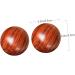 Beaupretty Wooden Massage Balls - 2PC Solid Wood Baoding Foot & Hand Massage Devices | 5.5cm Meditation Roller Balls - Buy Online on GoSupps.com