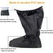 KRATARC Waterproof Shoes Covers - Foldable Rain Boot Reflective Snow for Men Women - Black Medium - Buy Online on GoSupps.com