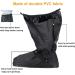 KRATARC Waterproof Foldable Shoe Covers - Black X-Large for Outdoor Cycling, Walking, Hiking - Reflective Snow Gear for Men and Women - Buy Online on GoSupps.com