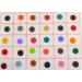 Multicolour Bollywood Forehead Stickers - 360pc Set for Women | Adhesive Body Jewelry | Velvet Round Dot Tattoo | Premium Indian Bindi - Buy Online on GoSupps.com