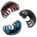 Large Hair Claw Clips For Thick Hair Non Slip Hair Clips for Women 4 Inch Strong Hold Hair Clamps Hair Grip Octopus Clips for Thick Long Hair (3 Pack)