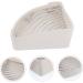 VANZACK Small Pet Ceramic Toilet Bunny Litter Tray Bunny Pet Toilet Small Pet Cage Supply Hamster Potty Cat Litter Boxes Rabbit Training Potty -Fall Bunny Potty Cat Toilet Bunny Toilet 24x18.5cm White - Buy Online on GoSupps.com