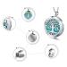 Aromatherapy Necklace Diffuser | Silver-Plated Tree of Life | Essential Oil Diffuser for Women | Perfect Gift for Mother & Girlfriend - Buy Online on GoSupps.com