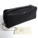 SONNENLEDER - high-quality cosmetic bag "FASCHINA" (with logo) Color: Black *Genuine leather*