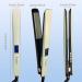 Professional Titanium Flat Iron & Hair Styler - 1 1/4 Inch Argan Oil Curling Iron Negative Ion Straightener with Digital Temp Lock - Buy Online on GoSupps.com