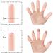 Tifanso 12 PCS Finger Cots - Gel Finger Protectors for Cracked Skin & Trigger Finger - Large Size - Buy Online on GoSupps.com