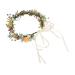 FRCOLOR 1pc Colored Rose Wreath Flower Headband Wedding Flower Hair Band Bride Flower Hair Band Garland Headdress Garland Headpiece Bride Hair Garland Bride Hair Wreath Garland Headband