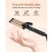 Mini Hair Crimper - 1/2 Inch Beach Waves for Short Hair | Small 3 Barrel Curling Iron for Travel | Ceramic Dual Voltage Hair Waver - Lightweight & Gold - Buy Online on GoSupps.com