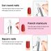 Professional Stainless Steel False Nail Tip Clipper Nail Clipper Precision Manicure Tool Nail Extension Clipper - Buy Online on GoSupps.com