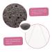 Buy Hemoton Konjac Face Wash Puff - Exfoliating Sponge | Black Makeup Remover Pad | International Shipping Available - Buy Online on GoSupps.com