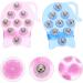 Fomiyes 2-in-1 Massage Device - 9 Pearl Neck & Shoulder Roller | Steel Ball Body Massager for Deep Tissue Relief Shop Internationally! - Buy Online on GoSupps.com