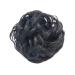 Livecitys chaotic extensions hair part hair tie wavy curly messy henchmen donut hair chignons hair parts wig parts accessories for women girls black