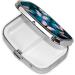 Cute Butterflies Small Pill Case | 2 Compartment Travel Pill Organizer for Purse & Gifts - Buy Online on GoSupps.com