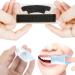 Effective Teeth Whitening Strips - 7 Pairs for Yellow Teeth & 2 Finger Toothbrushes | Brighten Your Smile Today! - Buy Online on GoSupps.com