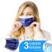 Disposable Face Cover 3-Ply Outdoor Breathable Mouth Protection Bandanas for Women and Men - Buy Online on GoSupps.com