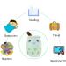 HICAS Bubble Tea Plush Pillow Boba Plushie Cartoon Doll | Green 50cm | Funny Milk Tea Soft Cushion Toy for Kids | Birthday Gift - Buy Online on GoSupps.com