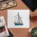 Buy 2 x Microfiber Cleaning Cloths 'Sailboat On The Water' - Premium Quality & Fast International Shipping - Buy Online on GoSupps.com