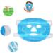 Cold Face Mask Hot and Cold Gel Face Mask Skin-Friendly Multifunctional for Puffy Eyes with Adjustable Elastic Strap Reusable - Buy Online on GoSupps.com