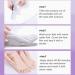Joyeee Foot Mask Set - 5 Pairs of Moisturizing Corneal Remover Socks | Effective Peeling Foot Care (Lavender) - Buy Online on GoSupps.com