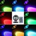 Buy LIXADA 10W RGB LED Underwater Light - Remote Control 16 Colors IP65 Waterproof for Pool Aquarium Fountain Halloween & Christmas - Black - Buy Online on GoSupps.com